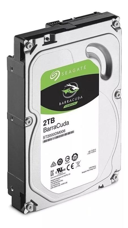 Hd Seagate Barracuda 2Tb ST2000DM008 6Gbs Sata III Pc Gamer 3.5